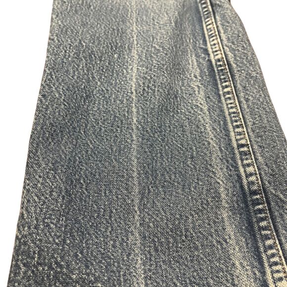 WRANGLER MENS 47MWZ REGULAR FIT SIZE 34X30 DISTRESSED MEDIUM WASH JEANS - Picture 9 of 11